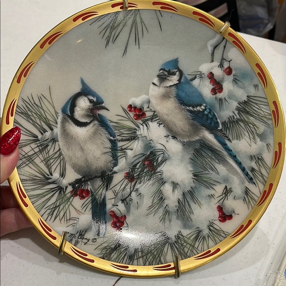 Lenox Set of 4 Decorative Bird Plates - Picture 5 of 6